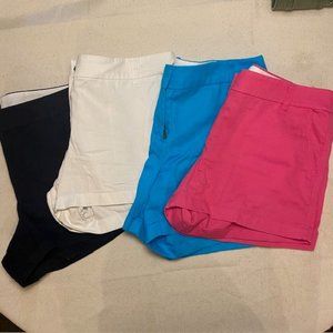 J Crew Shorts Size 10 Set of 4